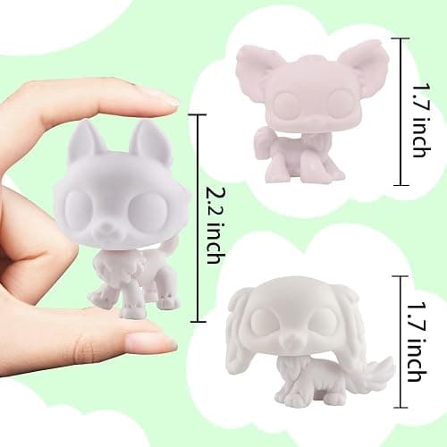 for LPS Pet Shop White DIY Base - Design Your Own Custom Pet Figure Craft Kit for Collectors and Kids Ages 3-18 Holiday Birthday Gift Toy Accessory (C17) thumbnail 3