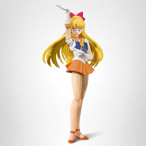 TAMASHII NATIONS - Pretty Guardian Sailor Moon - Sailor Venus -Animation Color Edition-, Bandai Spirits S.H.Figuarts Action Figure thumbnail 9