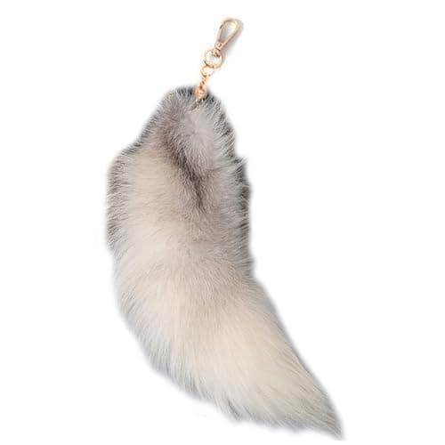 LIANXUE Animal Tail Key-Ring Tails Chain Keychain Personalized Animal Keyring Gift Long Charm Keychain for Women Girl thumbnail 8
