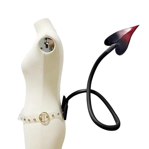 ATekatac Dragon Tail Cosplay Succubus Tail Costume Black Demon Tail - Image 1