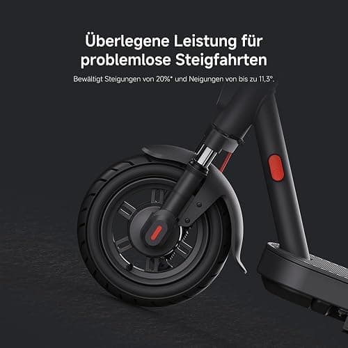 Xiaomi E-Scooter 4 Lite, 4 Pro Plus, 4 Ultra, 5 Elite, 5, 5 Pro oder 5 Max mit Deutscher Straßenzulassung (max 20km/h, bis zu 70km Reichweite und 25% Steigung, Luftreifen, Dual-Bremsen, Display, App) thumbnail 6