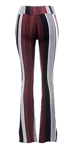 SATINA High Waisted Flare Leggings for Women - Yoga Pants for Women - Buttery Soft Bell Bottom Palazzo - Versatile Sizing thumbnail 5