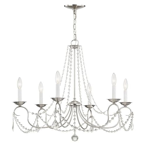 Livex Lighting 6516-71 Pennington 6 Light Chandelier, Hand Applied Venetian Golden Bronze thumbnail 9