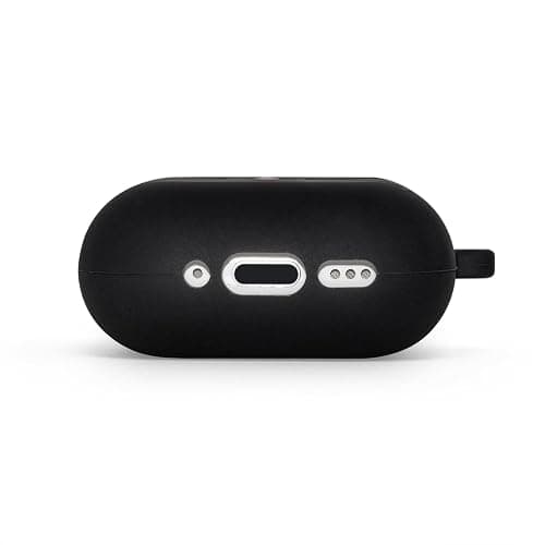 Mouzor for AirPods 4 Case, Cute Black Whisker Cat AirPods 4th Generation (2024) Case Funny 3D Cartoon Animal Shockproof Soft Silicone Charging Cases Cover with Carabiner for Kids Girls Women thumbnail 5