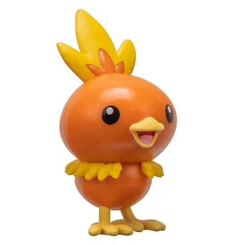 Pokémon Battle Figure 2 Pack - Features 4.5-Inch Greninja and 2-Inch Torchic Battle Figures with Accessory - Amazon Exclusive thumbnail 5