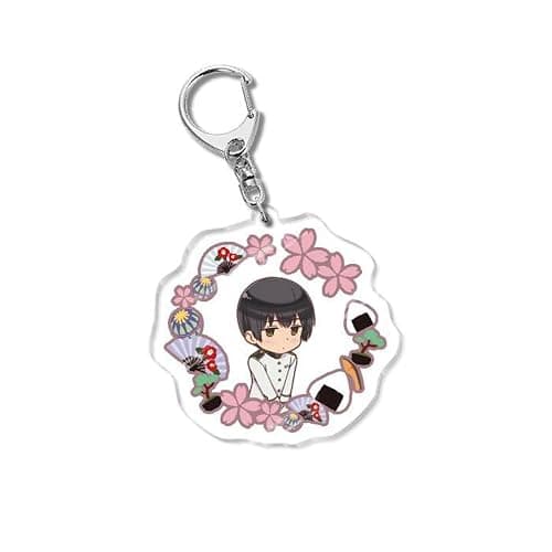 GO2COSY Set of 8 Anime Axis Powers Hetalia Acrylic Keychain Pendant Key Chain Style C thumbnail 6