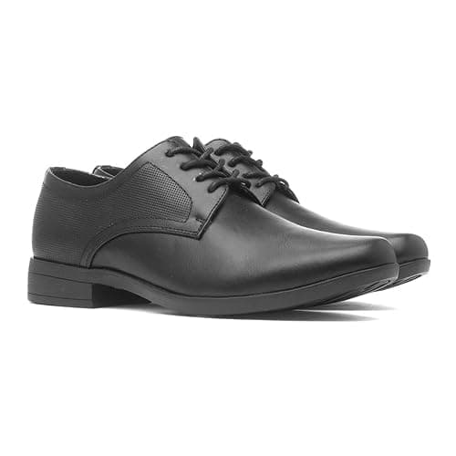 Beckett Boys Black Lace Up Shoe thumbnail 7