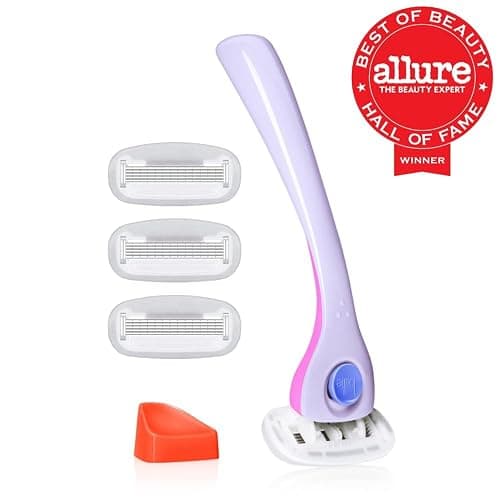 Billie Razors for Women, DreamPop - 1 Handle, 4 Refills & Magnetic Holder thumbnail 2