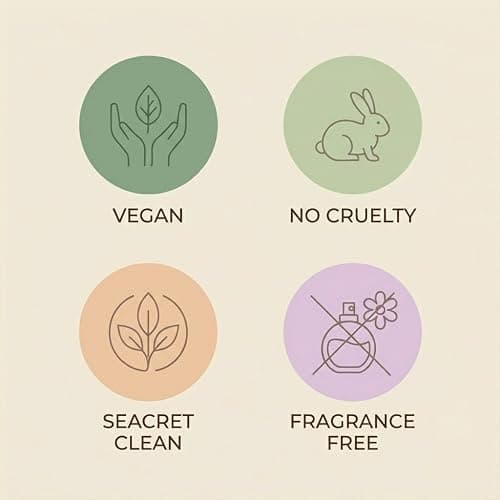 SEACRET Dead Sea Salt Soap - Vegan, SLS-Free, Paraben-Free - Triple Milled Mineral Bar with Olive & Almond Oils - Hydrating Cleanser for All Skin Types - Cruelty Free, 4.4 Oz / 125 g thumbnail 6