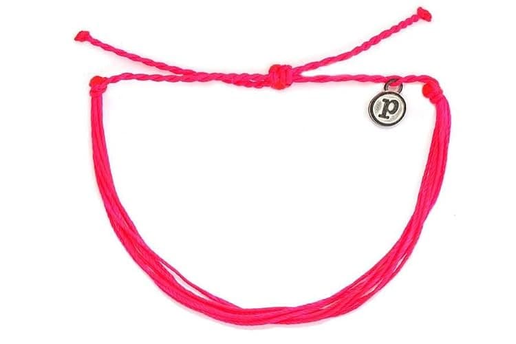 Pura Vida Jewelry Bracelets Solid Bracelet - 100% Waterproof and Handmade w/Coated Charm - Image 1