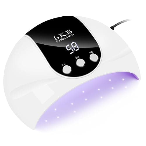 UV Lampe für Gelnägel,54W UV Lampe Nägel mit 3 Timer, LCD Display, Auto Sensor,Premium UV Lampe für Alle UV Gel Nagellack, Ideal für Anfänger und Profis, Perfektes Festivalgeschenk thumbnail 8