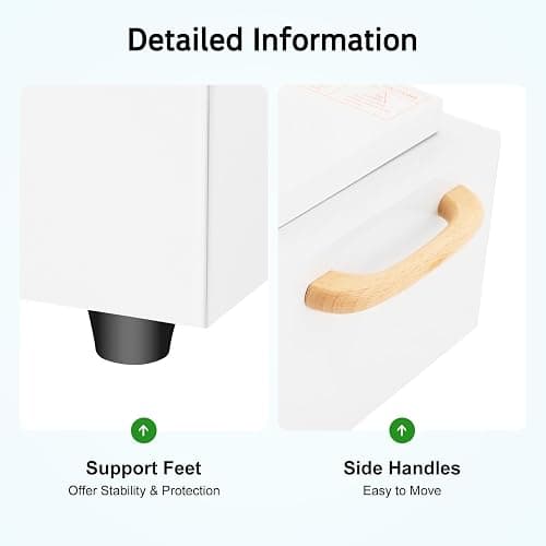 MINRS Heißluftsterilisator Hochtemperatur Sterilisator 300W 220℃ Trockene Hitze Sterilisator mit einstellbarem Timer für Nagelwerkzeuge Kosmetikwerkzeuge Fußpflege Schönheitssalon thumbnail 7