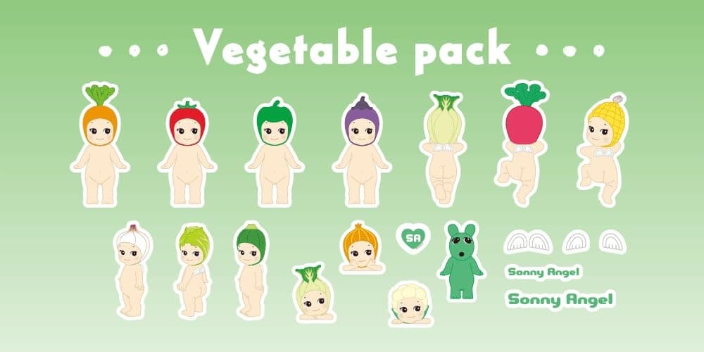 SONNY ANGEL Sticker pack series 2 - box of 20 stickers thumbnail 4