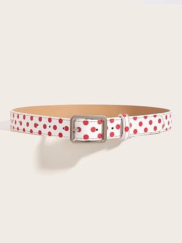 HOHOPEACH Y2k Cute Belts Polka Dot Belt Women 90s Vintage Grunge Emo Accessories Kawaii Streetwear 2000s thumbnail 5
