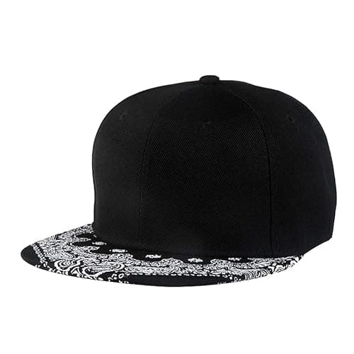 CNUSER Trucker Hat Fashion Mens Women Snapback Hats - Flat Bill Brim Hat Adjustable Baseball Cap | Mens Women, Fashion - Image 1