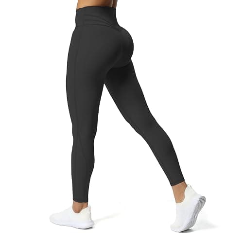 Aoxjox High Waisted Workout Leggings for Women Trinity Yoga Pants 26.5" thumbnail 2