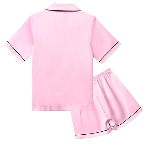 pink satin pajamas thumbnail 2