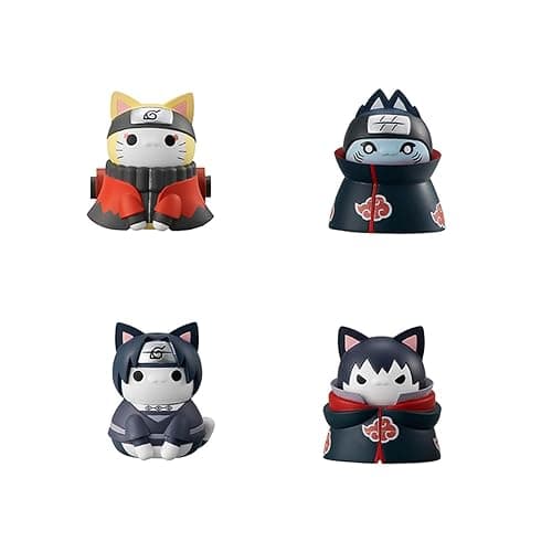 Megahouse - Naruto Shippuden - Nyaruto Shippuden: Battle to defend Konoha!, Mega Cat Project (Complete Set with Gift) thumbnail 3