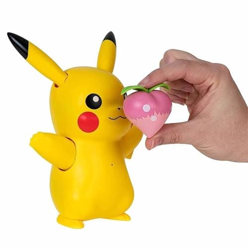 Pokémon Train and Play Deluxe Pikachu - 4.5-Inch Pikachu Figure with Lights, Sounds, and Moving Limbs Plus Interactive Accessories thumbnail 3