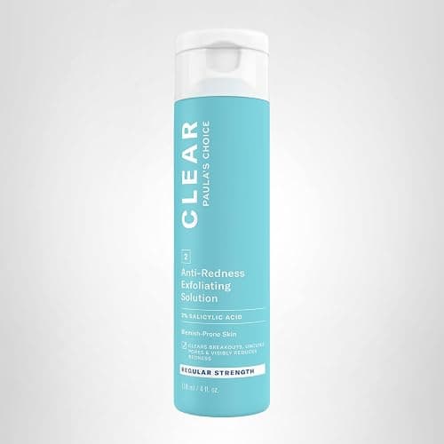 Paula's Choice CLEAR Anti-Redness Exfoliating Solution, 2% Salicylic Acid Liquid Exfoliant for Face, Face Exfoliant for Mild to Severe Acne & Breakouts, Blackhead-Prone Skin, Fragrance-Free thumbnail 7
