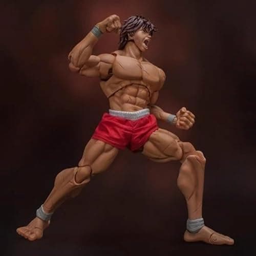 Zhongkaihua Baki Anime Figures 2 Sets Hanma Yujiro Super Action Statue Figure PVC Model 1/12 Action Figure Collectibles Ornaments thumbnail 2