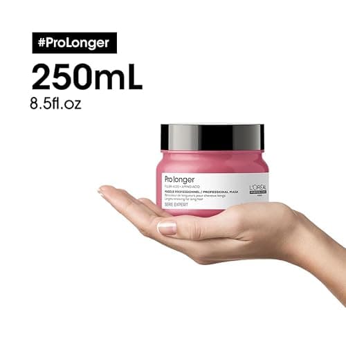 L'Oréal Professionnel Paris | Maschera professionale per capelli lunghi e assottigliati Pro Longer Serie Expert, Formula rinnovatrice, 250 ml thumbnail 7