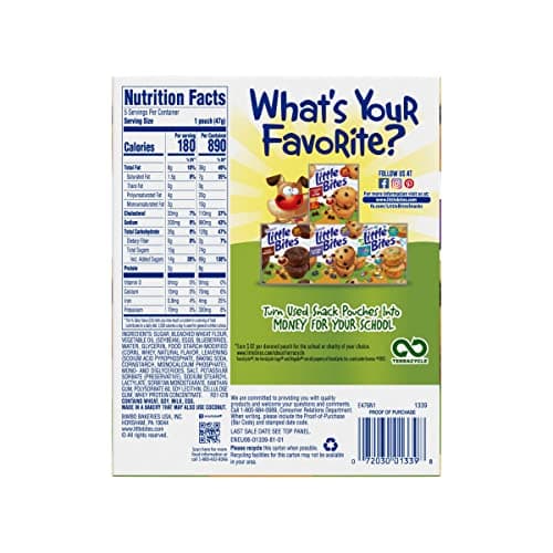 Entenmann's Little Bites Blueberry Muffins | 2 pack (10 pouches total) - 5 Pouch Blueberry | 2 Pack thumbnail 2