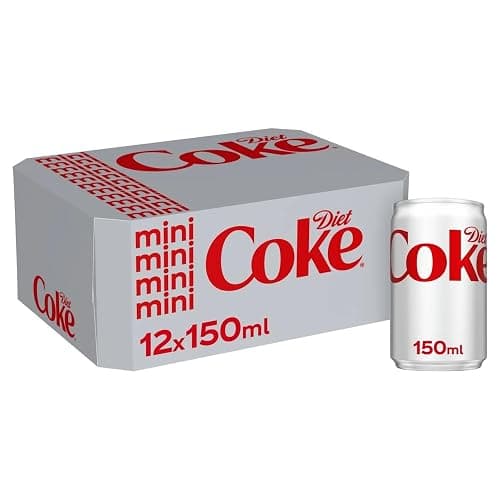 Diet Coke 12 x 150ml Cans - Image 1
