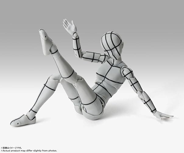 TAMASHII NATIONS - Body-Kun/Body-Chan - Body Chan -Sports- Edition-Wire Frame- (Gray Color ver.), Bandai Spirits S.H.Figuarts Action Figure thumbnail 5