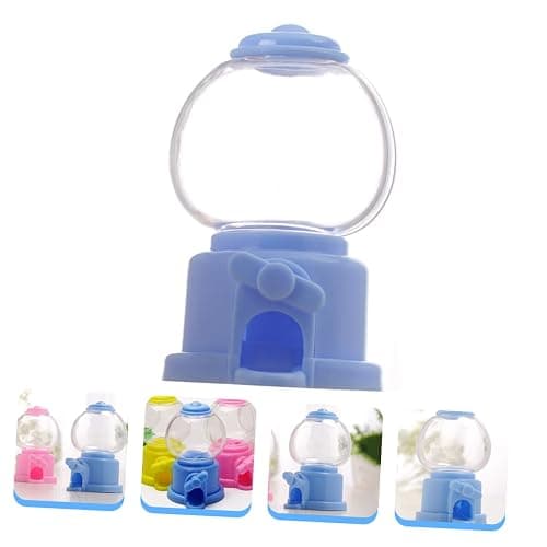 Mini Plastic Gumball Machine Candy Dispenser Fun Candy Catcher Party Favor Gumball Vending Machine for Candy and Treats thumbnail 3