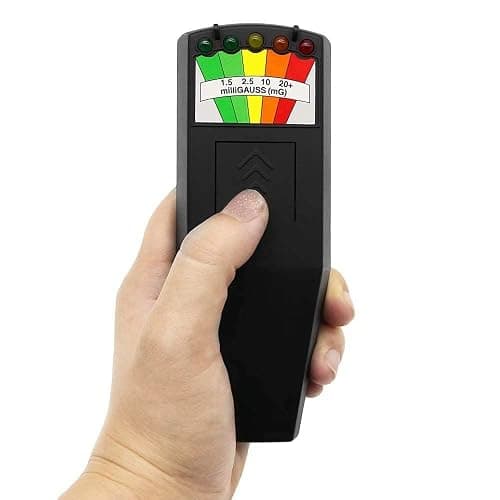 JahyShow Emf Meter Ghost Hunting: Emf Meter Radiation Detector for EF RF MF - Handheld Emf Detector or Home and Office Emf Inspections, Black thumbnail 8