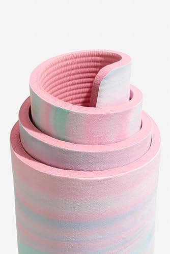 POPFLEX CloudCushion Hot Yoga Mat Non Slip - Extra Thick, Ultra Absorbent Non Slip Yoga Mat for Women - Large Exercise Mat for Yoga, Pilates, Stretching, Floor & Fitness Workouts - Includes Carry thumbnail 3