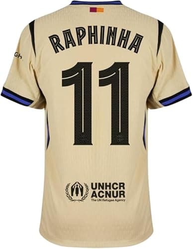 Raphinha Men’s Soccer Jersey Fan Version Short Sleeve Shirt for Game Day, Training, or Casual Wear 2025 - Image 1