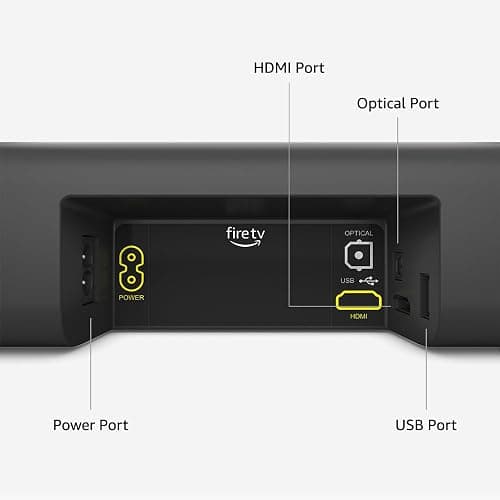 Amazon Fire TV Soundbar, 2.0 speaker with DTS Virtual:X and Dolby Audio, Bluetooth connectivity thumbnail 5