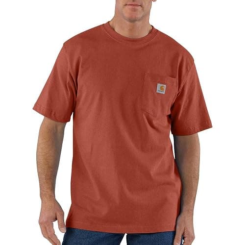 Carhartt Men's Loose Fit Heavyweight Short-Sleeve Pocket T-Shirt thumbnail 2