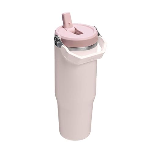 STANLEY Flip Straw Tumbler 1.0 Gourde Avec Paille 0.89L - Froid Pendant 12 Heures - Gourde Isotherme - Sans BPA - Thermos Facile à Transporter - Va au Lave-Vaisselle - Rose Quartz thumbnail 8