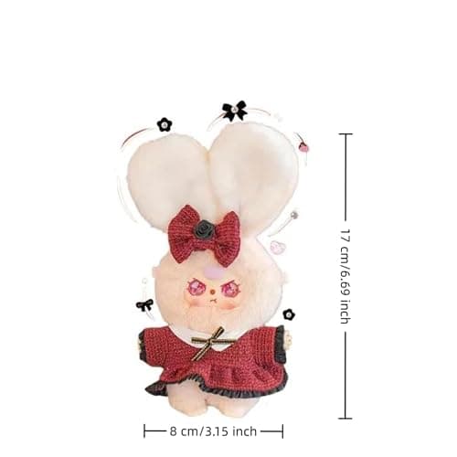 Baby Three Oli's Wardrobe Series Plush Blind Box Cute Figures Vinyl Doll Bag Pendant Collectible Toys Bag Charm Surprise Box for Birthday Gift Holiday Present Home Decoration, Random 1 Pc of 21 Styles thumbnail 2