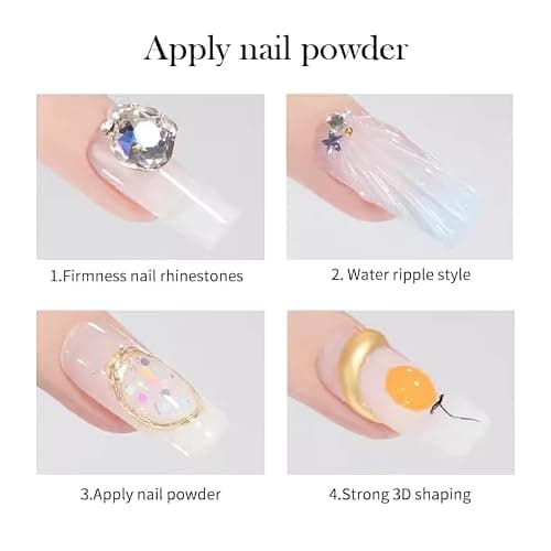 Born Pretty Rhinestone Glue für Nail Charms Nägel Nail Glue Nail Art Strass Kleber für 3D Nägel Edelsteine Perlen Nail Art Juwelen Gehärtet Brauchen Nail Art DIY zu Hause 30ML thumbnail 7