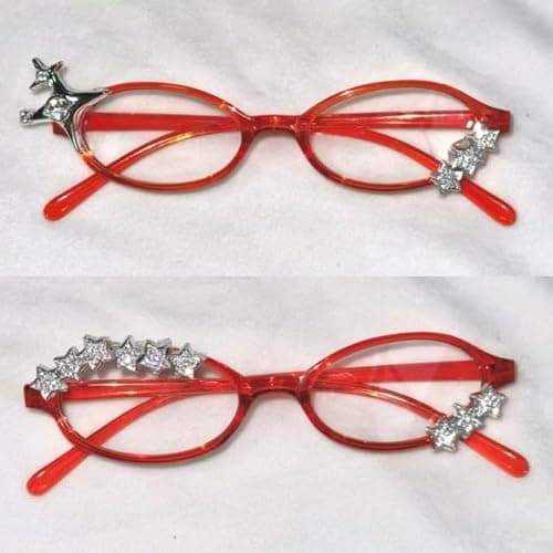 Xiulaiyi Gyaru Accessories Y2k Fake Glasses Cutecore Kawaii Stuff 2000s Vintage Harajuku Sunglasses Whimsy Twee thumbnail 4