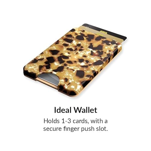 VELVET CAVIAR compatible with MagSafe Wallet - Magnetic Card Holder Wallet for iPhone 12/13/14/15 (Blonde Tort) thumbnail 4