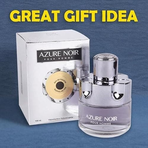 Viaan Krishna AZURE NOIR POUR HOMME & AZURE NOIR INTENSE Combo Pack Cologne Eau de Toilette Fragrance for Men (3.4oz/100ml x2), Natural Spray, Long Lasting (2 PACK) thumbnail 7
