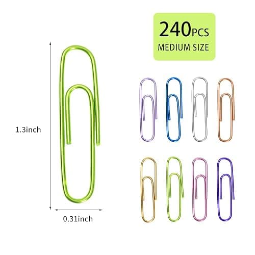 Paper clips to color code notebooks thumbnail 2