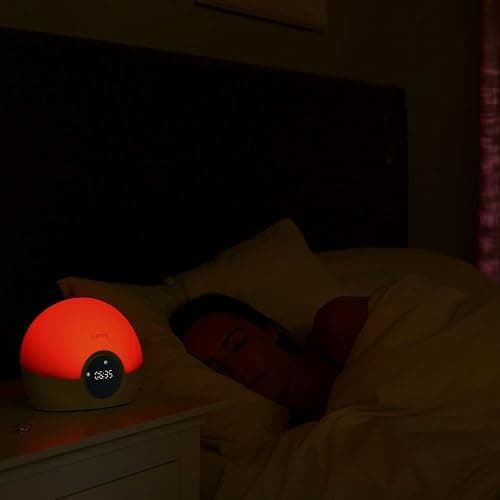 Lumie Bodyclock Spark 100 - Wake-up Light Alarm Clock with Sleep Sunset, white/off-white thumbnail 3