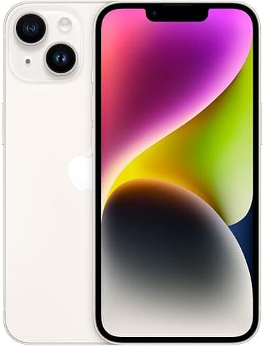 Apple iPhone 14, 128 Go - Starlight - (Reconditionné) - Image 1