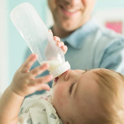 Evenflo Feeding Classic Tinted Plastic Standard Neck Bottles for Baby, Infant and Newborn, Pink/Lavender/Teal, 8 Ounce (Pack of 12) thumbnail 6