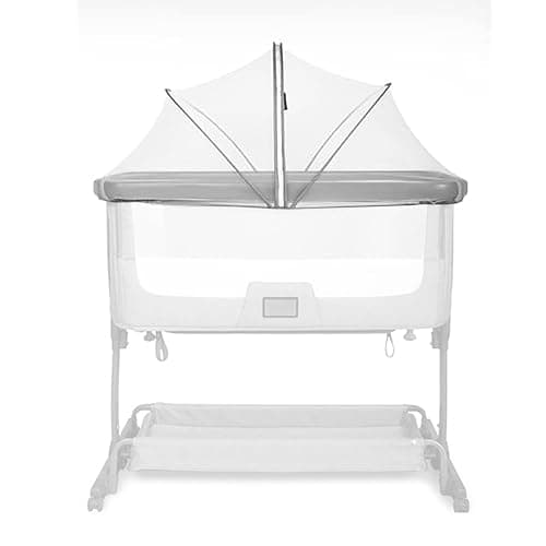 FORNORM Mosquito Net for Travel Cot, Insect Cat Net Zipper Mosquito Net for Baby Bed, Baby Crib, Bassinet, Bedside Sleeper(White, for 39x22" Cot) thumbnail 8