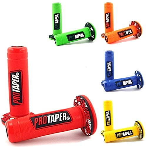 Motorrad Protaper Griffe Motocross Grip Lenker Dirt Pit Bike 7/8" Handlebar GUMMIgel-Dual Density MX Grips (Color : Black) thumbnail 6