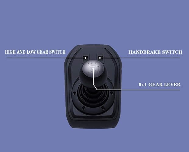PXN V9 Gaming Racing Wheel pc Steering Wheel With Pedals and Shifter 270/900° Dual-Motor Feedback Driving gaming Racing Wheel for PC,PS4,PS3,Xbox One, Xbox Series X/S,N-Switch thumbnail 9