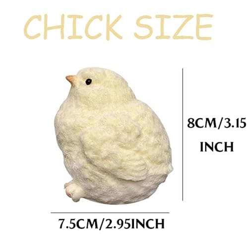 Taba Squishy Chick, 2pack Handmade Taba Squishy Kit, Stress Relief Toys,Fufu Squishy Chicken for Adults Gift thumbnail 2