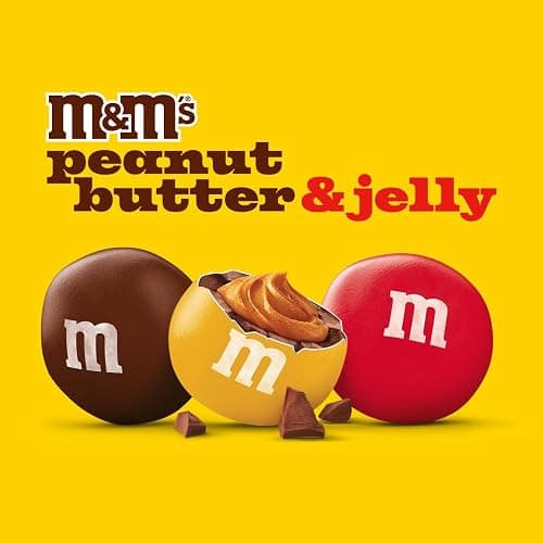M&M’S Peanut Butter & Jelly Candy Bag, Single Size, 1.63 Oz Pack thumbnail 4